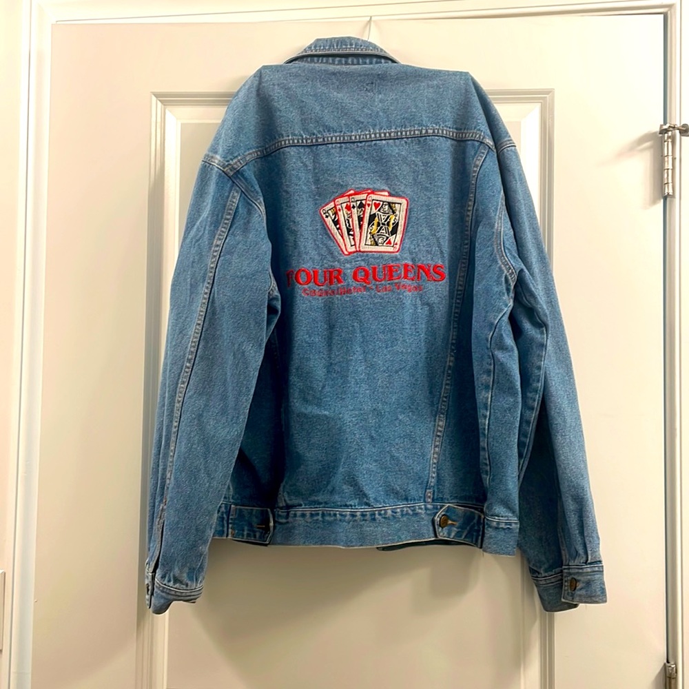 Vintage jean jacket “Four Queens”